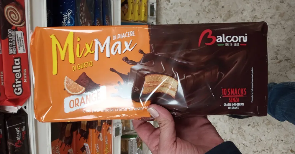 Mix max con profumata crema all'arancia - 10 pack