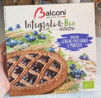 Crostata cereali integrali e mirtillo