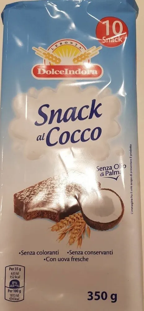 Snack al cocco