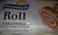 Roll con crema alla nocciola
