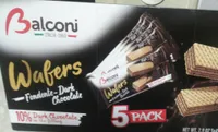 Wafers  dark chocolate