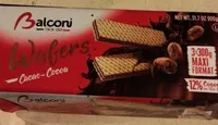 Wafers cacao
