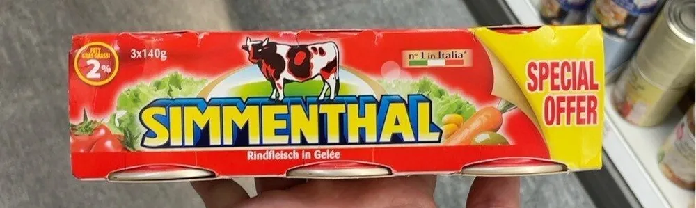 Simmenthal Manzo in Gel