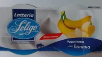Yogurt intero con banana