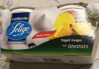 Yogurt magro ananas
