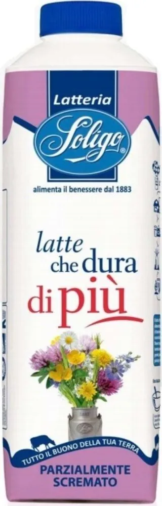 Latte parzialmente scremato che dura dI Piu
