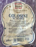 Golosini al burro