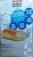 Brioches con crema al latte
