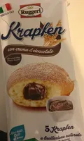 Krapfen con crema al cioccolato