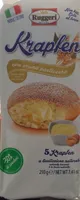 Kraplen con crema pasticcera