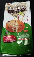 Muesli pan con frutta e céréali