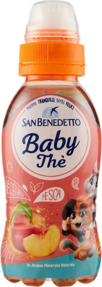 Baby thè deteinato pesca