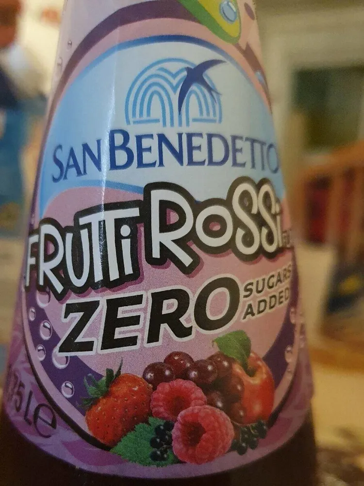 Fruitti rossi flavor zero sugars added