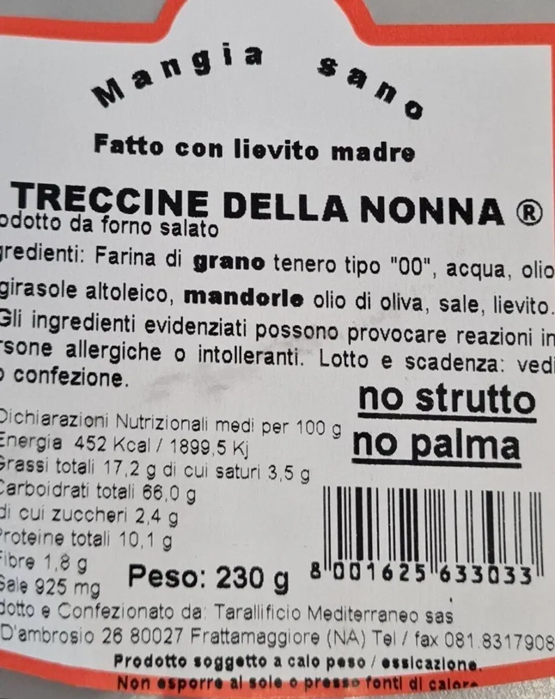 TRECCINE DELLA NONNA