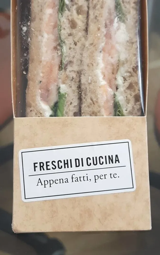 Tramezzino con salmone