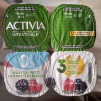 Activia 0% grassi frutti di bosco
