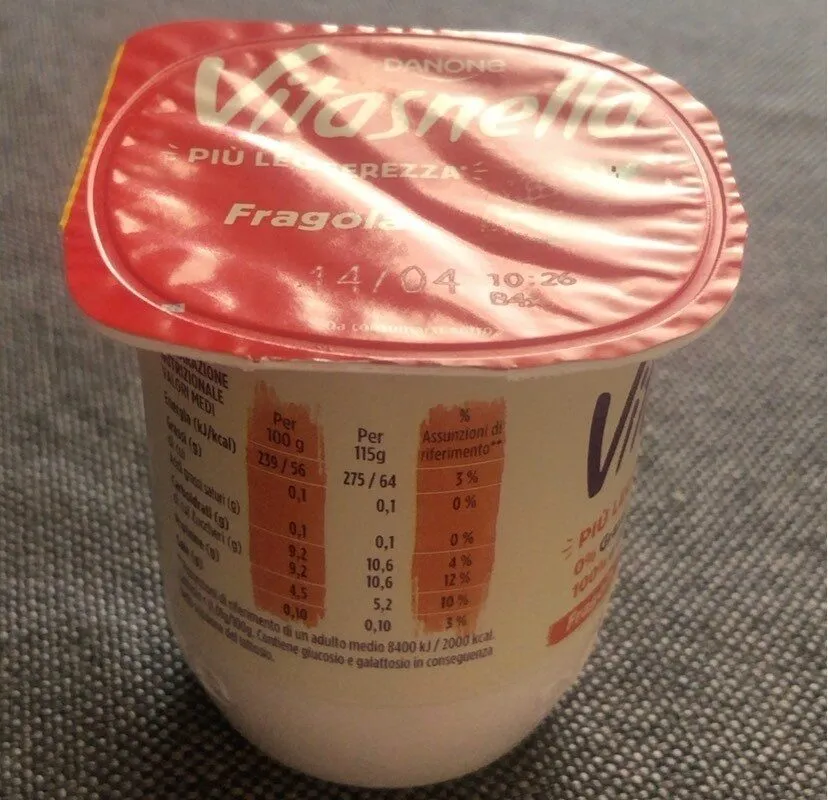 Yogurt magro alla fragola