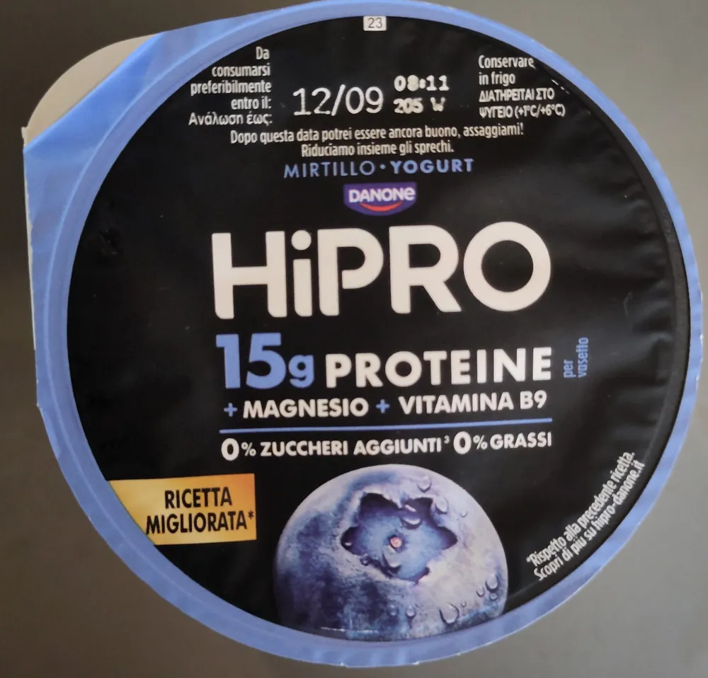 Hipro mirtillo