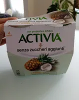 Yogurt coco e Ananas senza zuccheri aggiunti