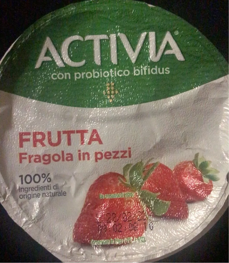 Frutta fragola in pezzi