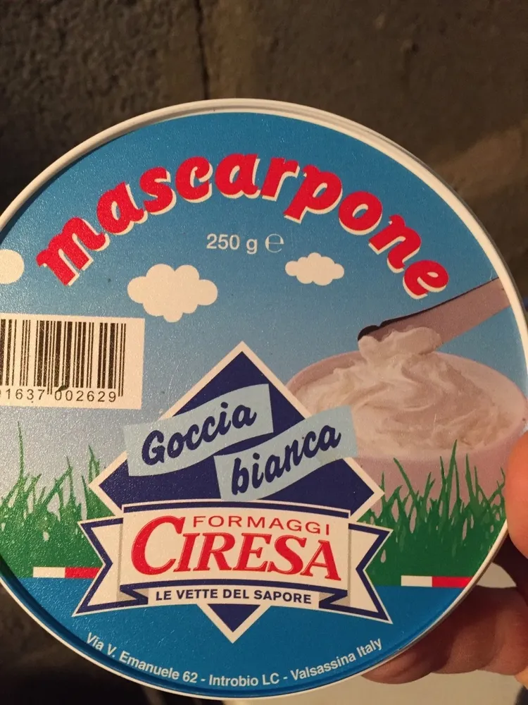 Mascarpone - Fromage à pâte fraîche