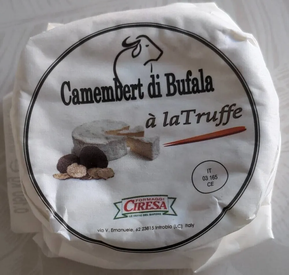 Camembert bufala tartufo