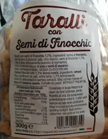 Tarali con semi di  finocchio