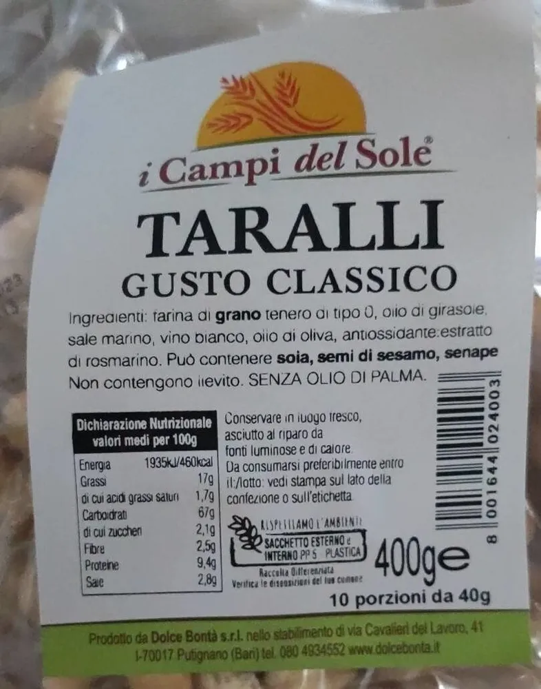 taralli gusto classico
