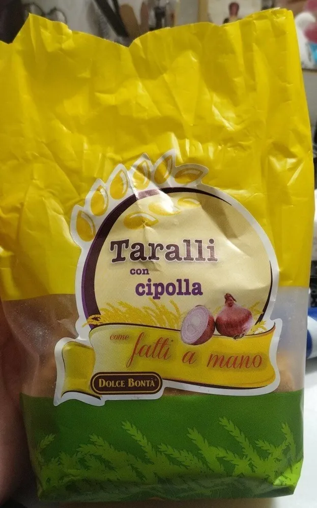 Taralli con cipolla
