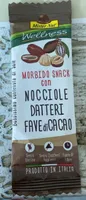 barretta nocciole datteri fave cacao