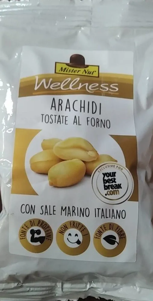 Arachidi tostate al forno