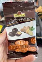 Arachidi al cioccolato fondente e zenzero
