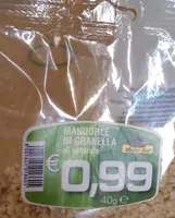 Mandorle in granella al naturale