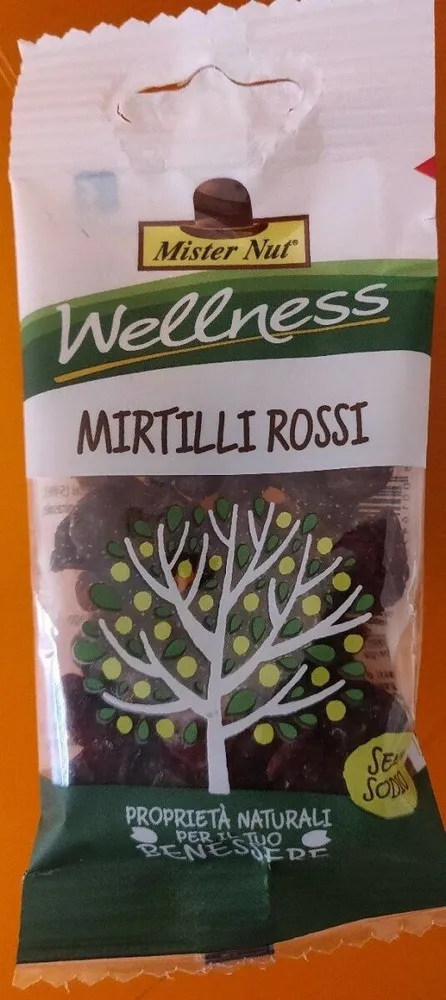 Mister Nut Mirtilli rossi
