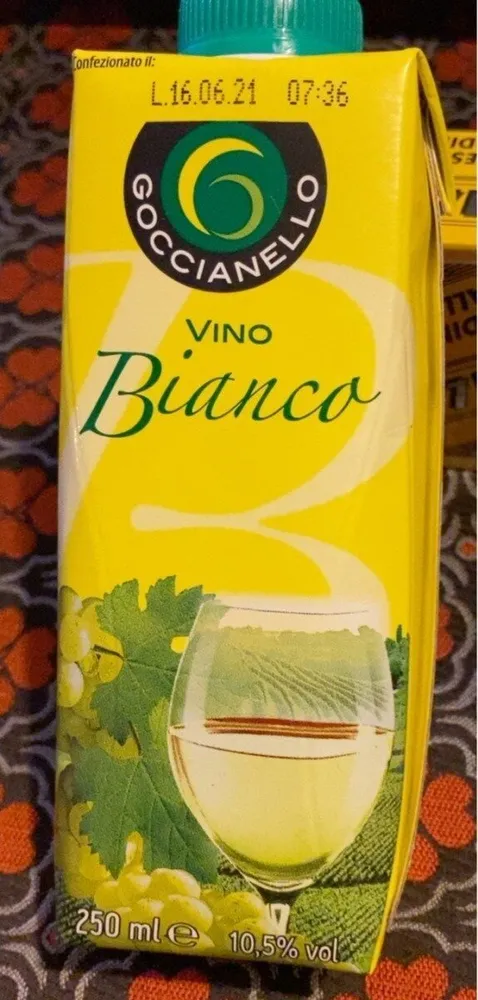 vino bianco