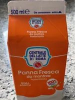 Panna fresca da montare