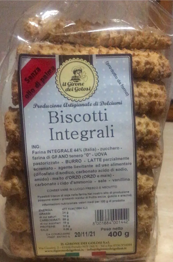 Biscotti integrali