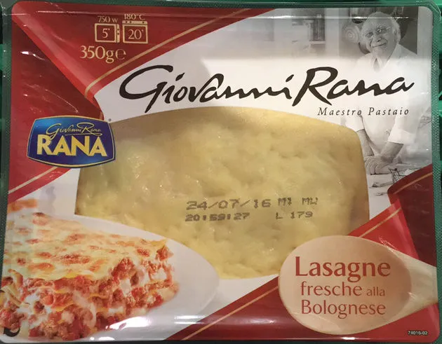 Lasagnes à la bolognaise