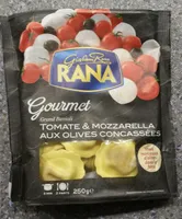 Grand Ravioli Tomates et Mozzarella aux Olives Concassées