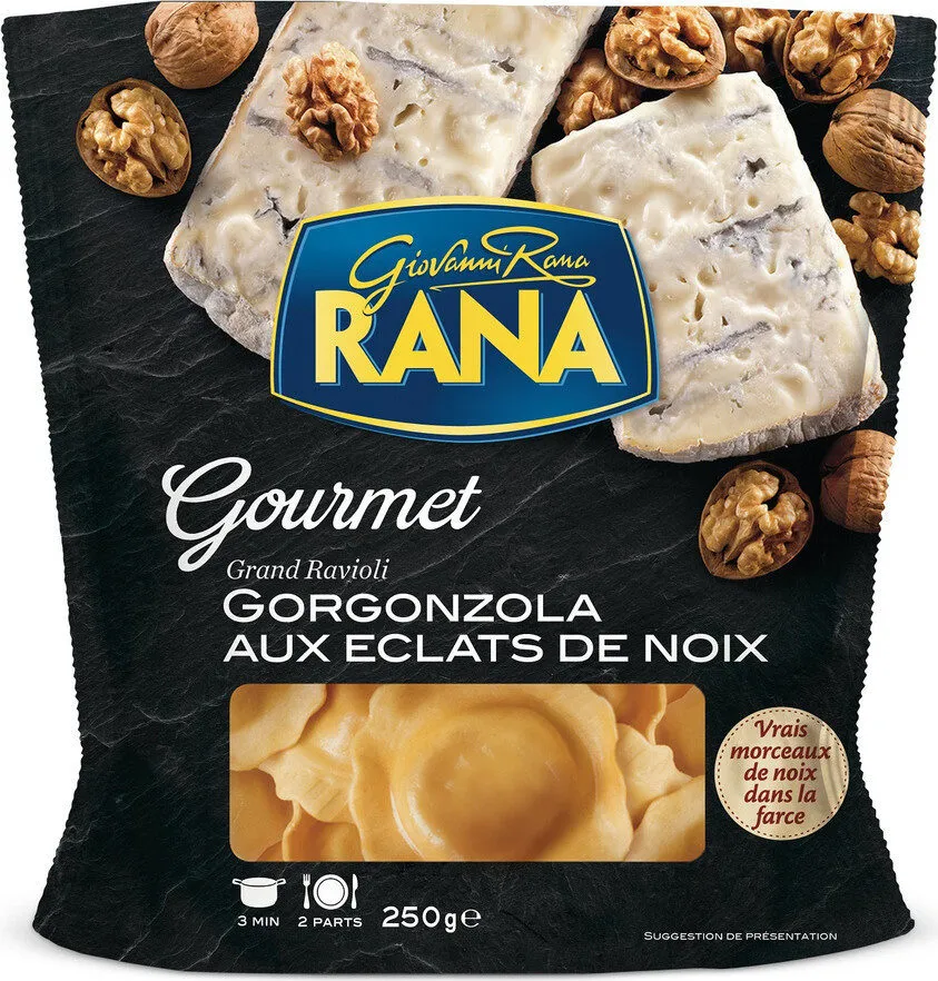 GRAND RAVIOLI GORGOZOLA ET NOIX