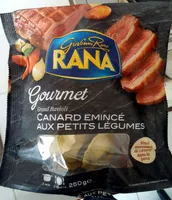 Gourmet - Grand Ravioli - Canard émincé aux petits légumes
