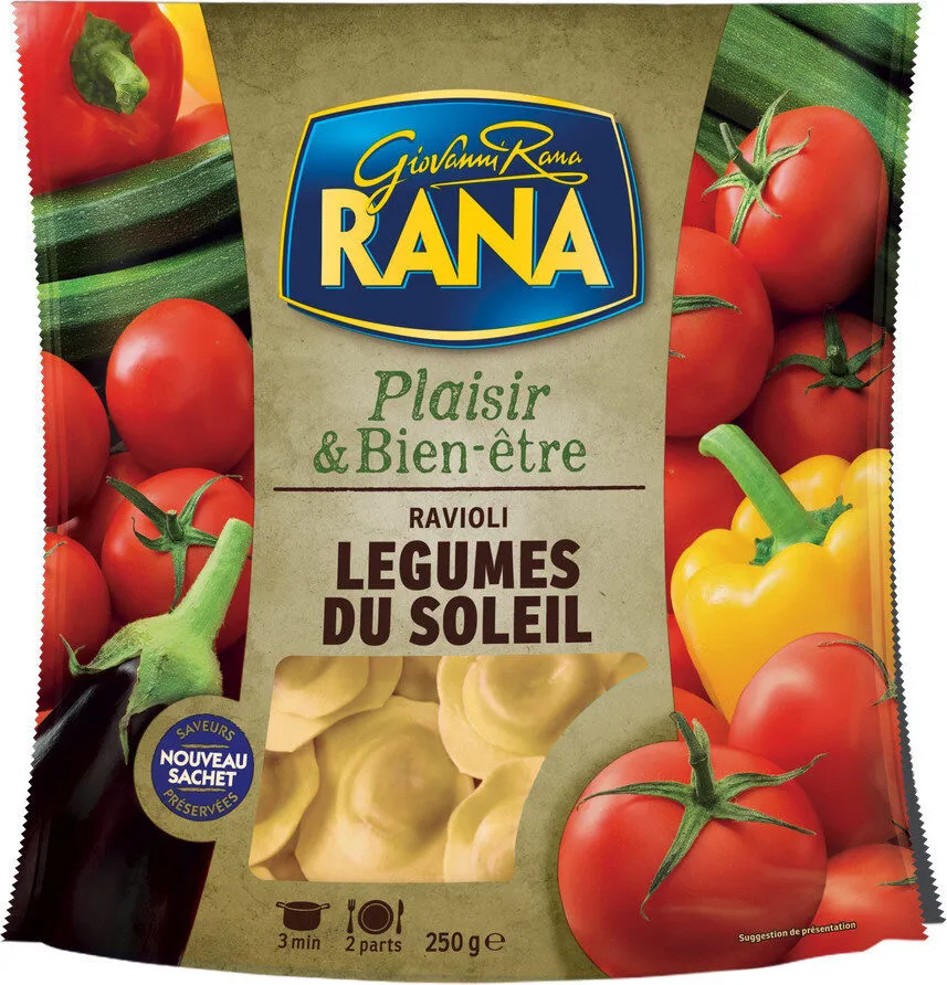 RAVIOLI LEGUMES DU SOLEIL