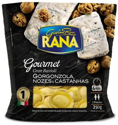 Massas Gorgonzola Nozes/castanhas 250g Rana