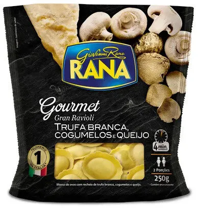 Massas Trufa Queijo/cogumelos/nozes 250g Rana