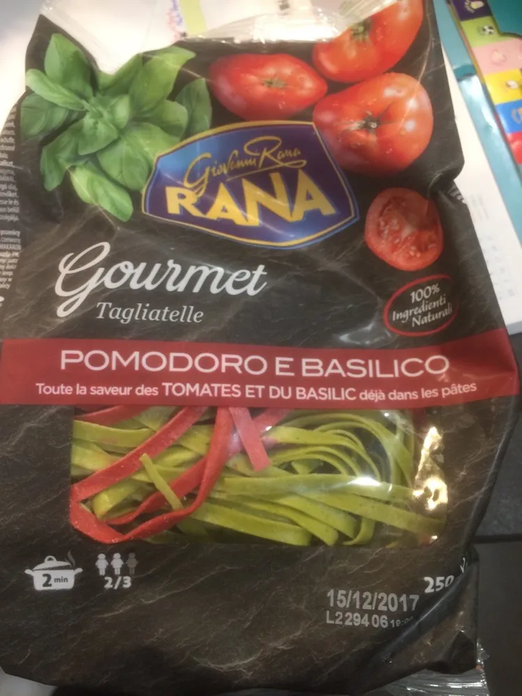 Giovanni Rana Gourmet Tagliatelle Tomate & Basilikum, 250 g