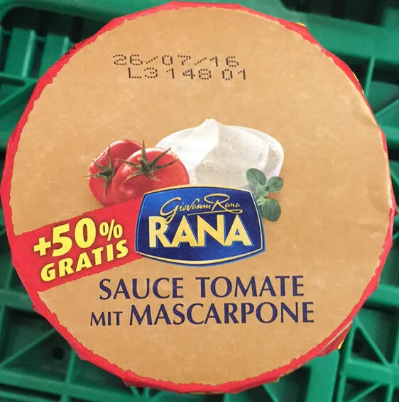 SAUCE TOMATE MIT MASCARPONE