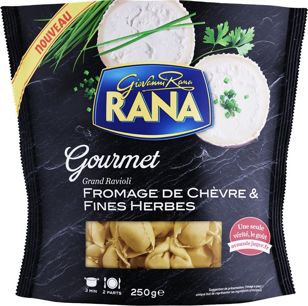 GRAND RAVIOLI FROMAGE DE CHEVRE