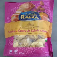 Tortellini Poulet au curry & Eclats d'amandes