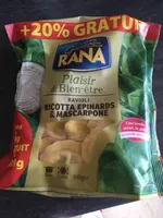 Ravioli Ricotta Épinards et Mascarpone