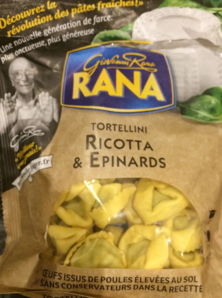 Tortellini ricotta & epinard